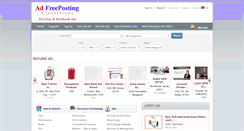 Desktop Screenshot of adfreeposting.com